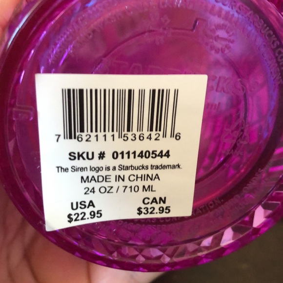 Starbucks Jeweled Purple Taffy 2023 Valentine’s Day Venti  24 Oz Tumbler - Picture 7 of 10